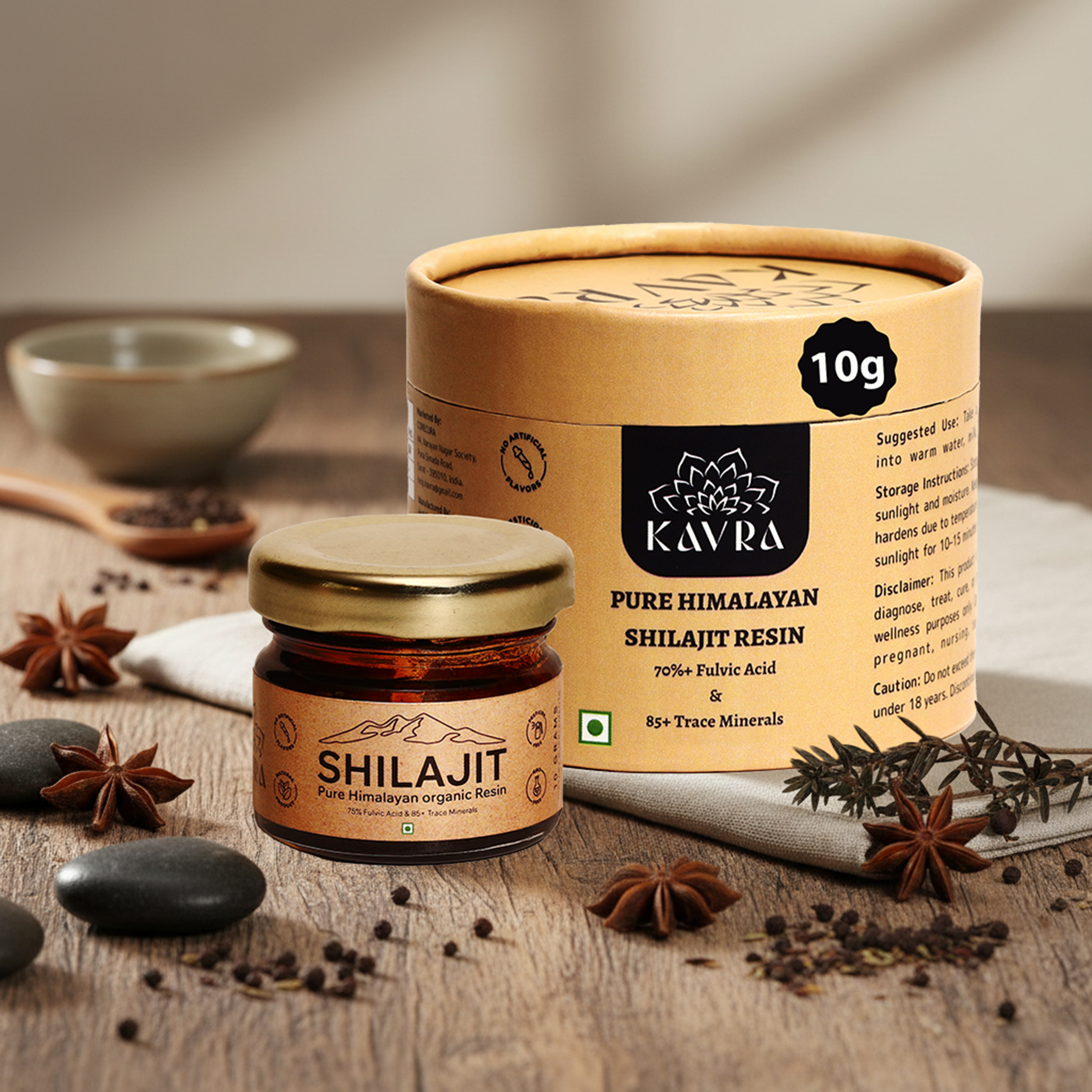 KAVRA 10g Himalayan Shilajit Resin