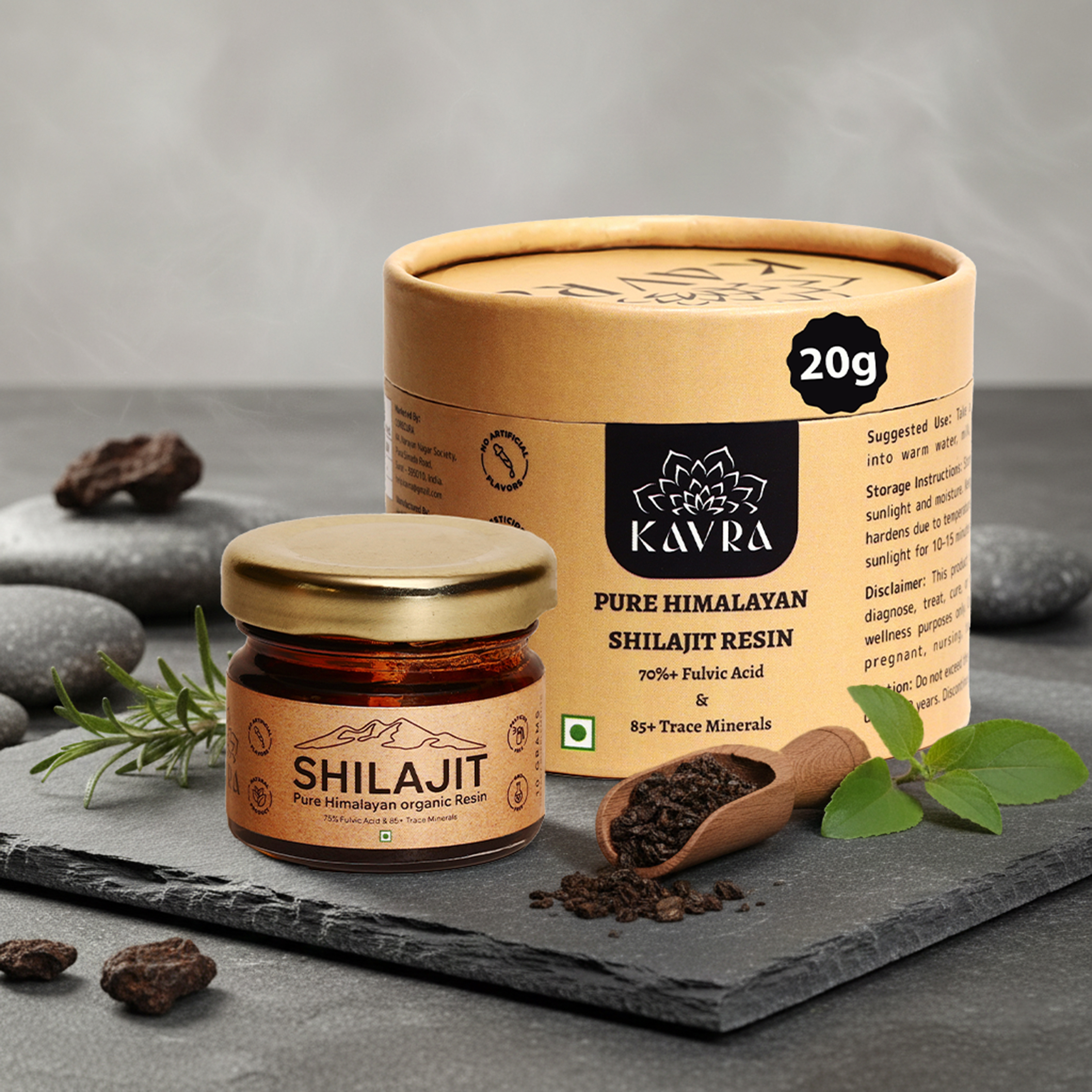 KAVRA 20g Himalayan Shilajit Resin